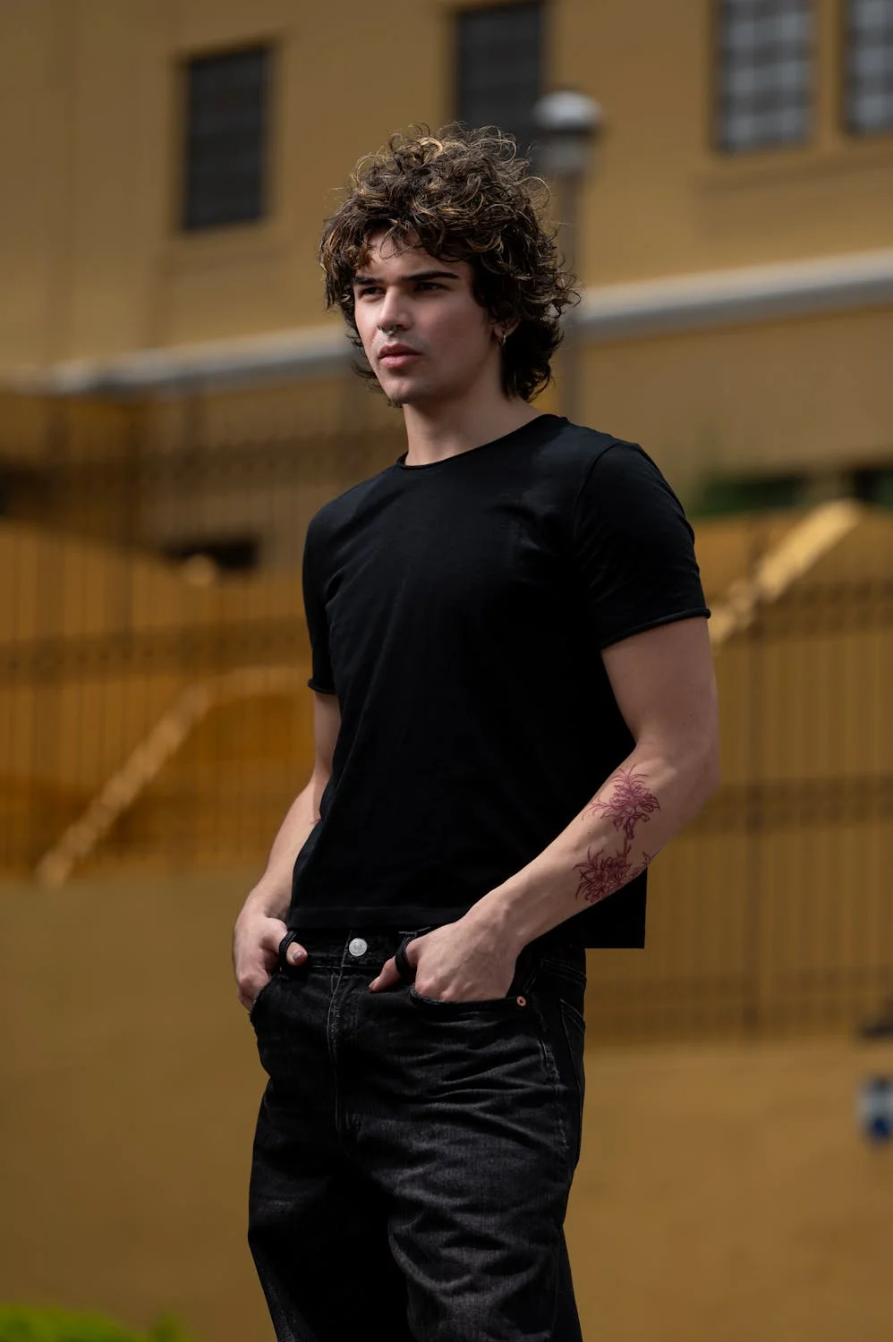Glenn - Slim fit jeans - black denim