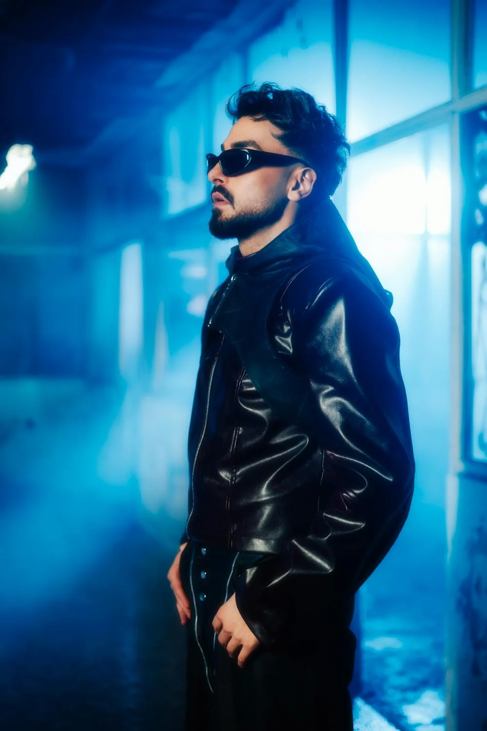 leather jacket Black